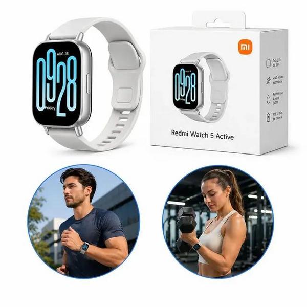 Relógio Smartwatch Redmi Watch 5 Active Prata