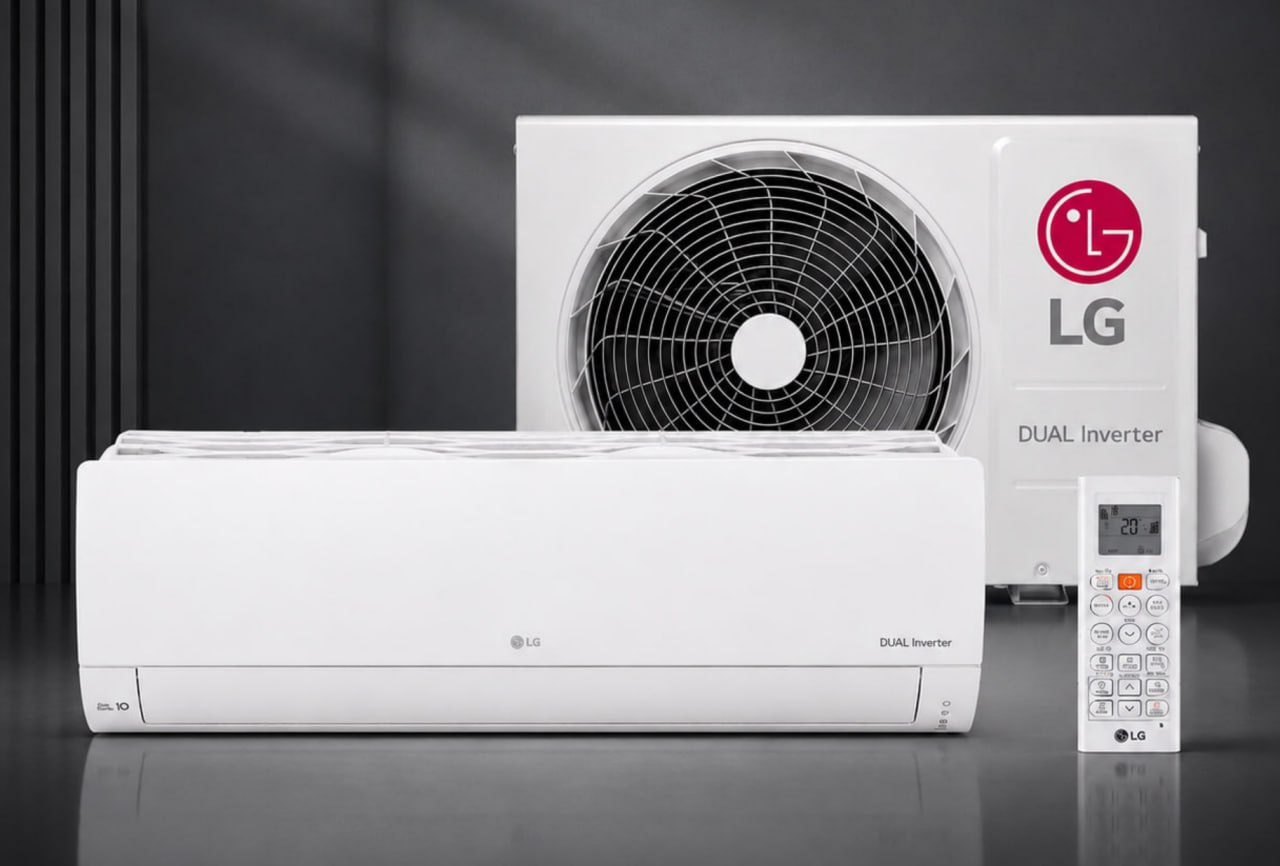 Ar-Condicionado LG DUAL Inverter Compact +AI 12.000 BTU Frio 220V S3-Q12JAQAL