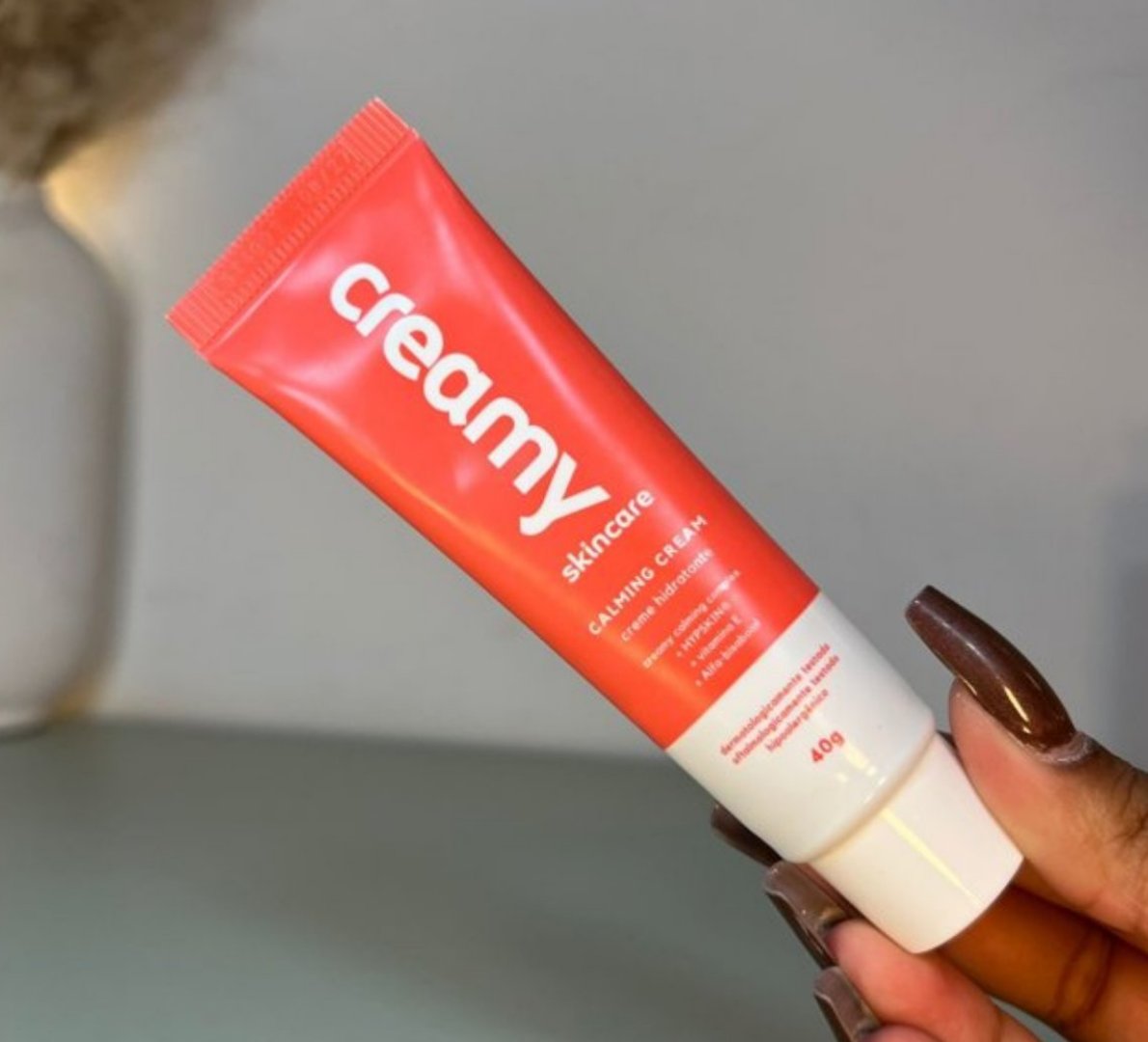 Gel Creme Hidratante Calmante Facial Creamy Skincare 40g