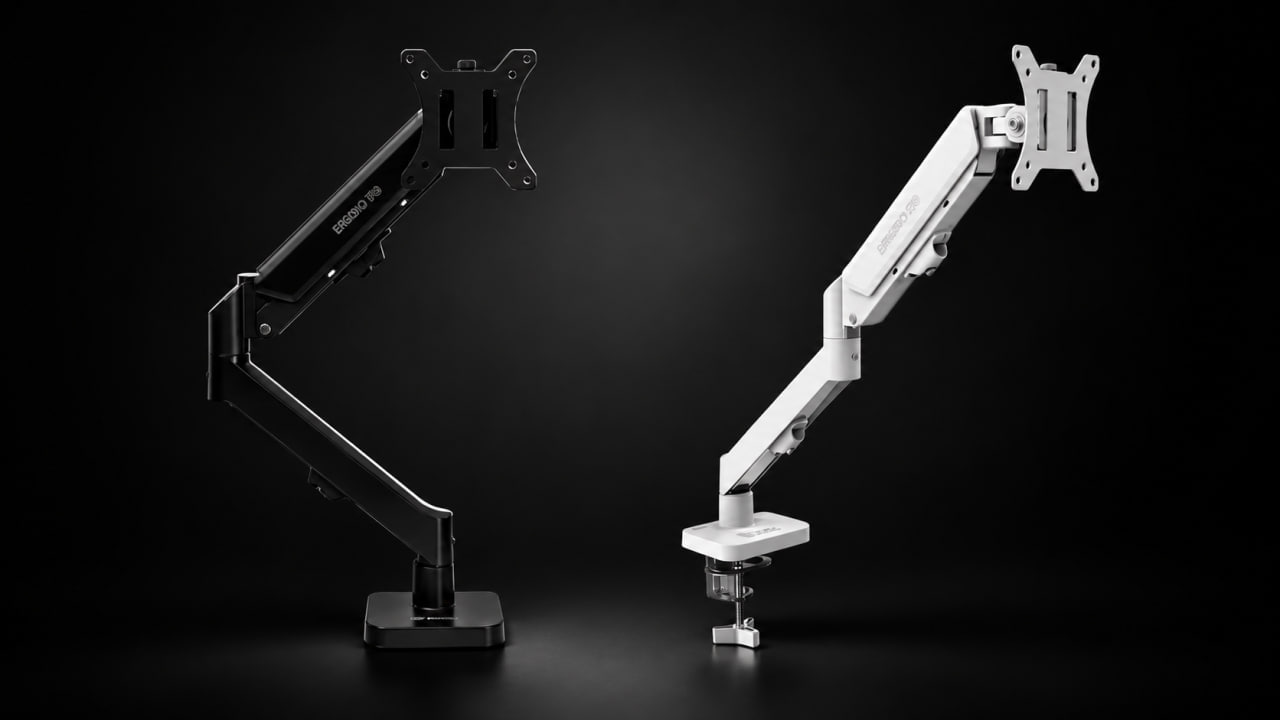 Suporte Articulado de Parede Para Monitor e TV Zinnia Fortress 100 Pro,17~32Pol. ZNO-FTRS100PRO-BK01