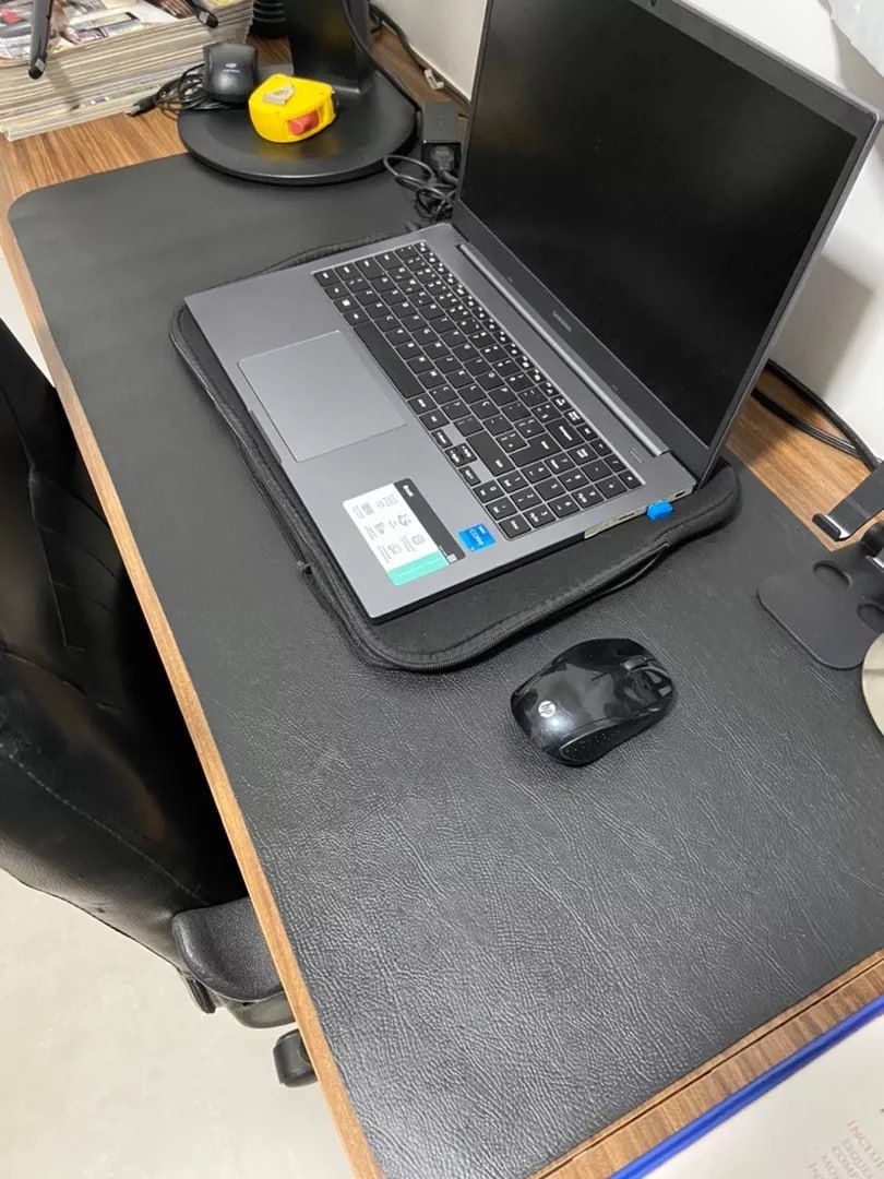 DeskPad Mouse Pad Gigante - 90cm X 40cm- Courino Sintetico