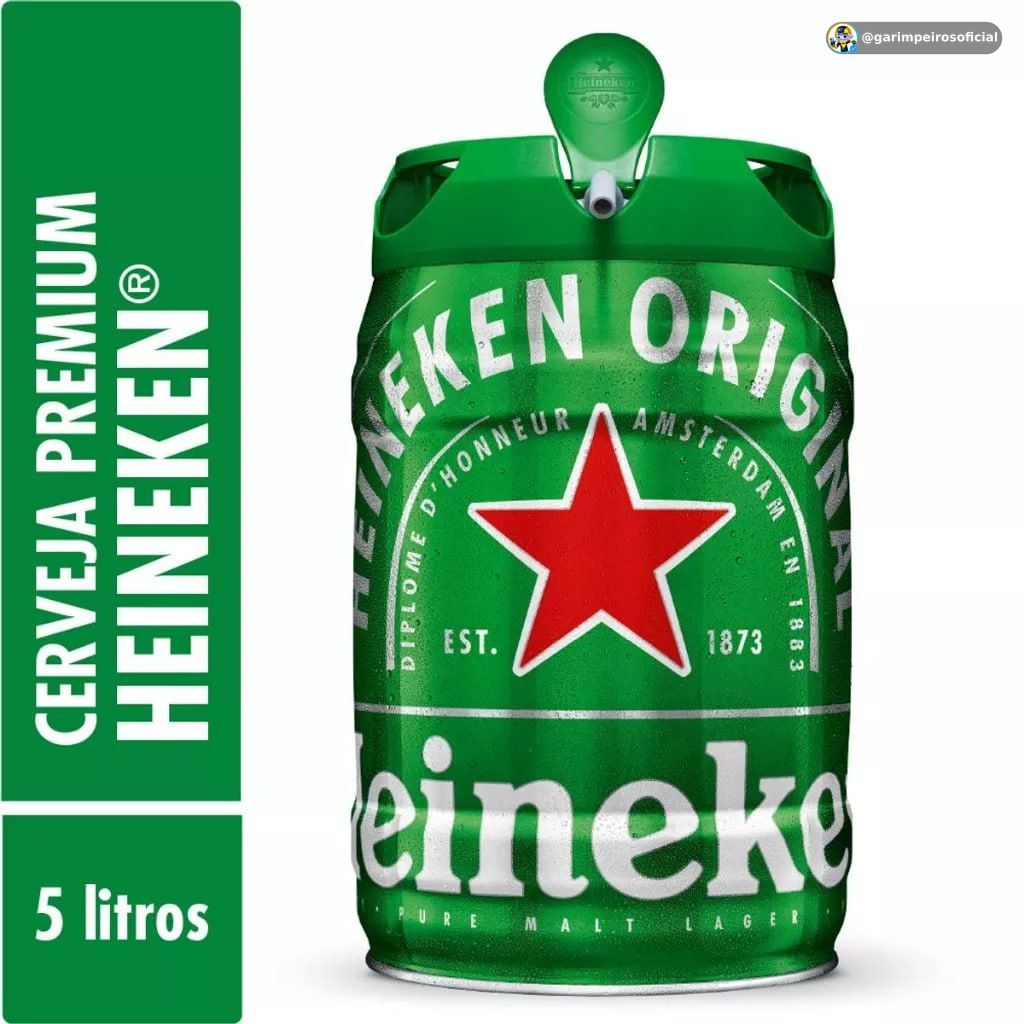 Cerveja Heineken Barril 5L